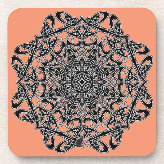 Dessous de verre Tenacieux Octa Glyph Dusk (Devant)