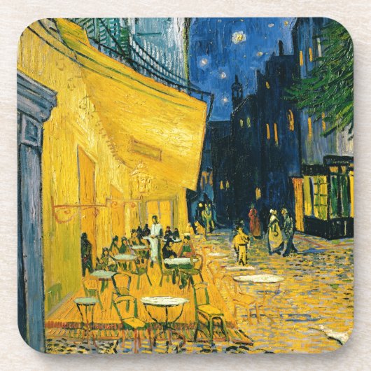 Dessous-de-verre Terrasse de café de Vincent van Gogh |, Place du (Devant)