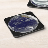 Dessous-de-verre Terre Avec Trois Cyclones Tropicaux Dans Le Pacifi (Côté gauche)