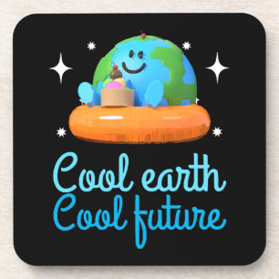 Dessous-de-verre Terre cool, avenir Cool - Terre