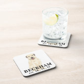 Dessous-de-verre Terrier à roues personnalisé (Côté Droit)