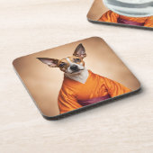 Dessous-de-verre Terrier brésilien bouddhiste (Côté gauche)