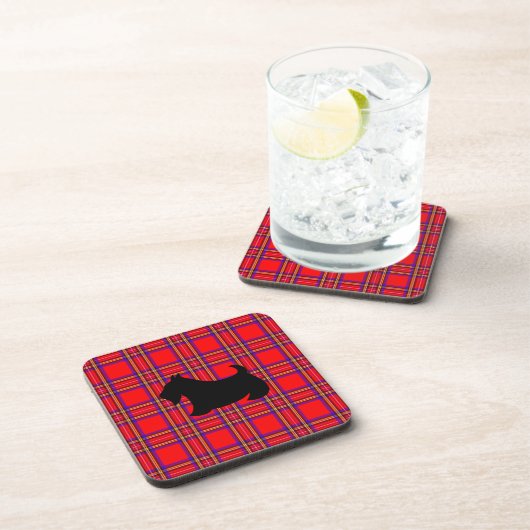 Dessous de verre Terrier Écossais (Côté Droit)