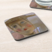 Dessous-de-verre Tête de mannequin vintage (Côté gauche)