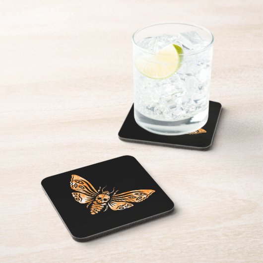 Dessous-de-verre Tête de mort (Côté Droit)