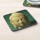 Dessous-de-verre Tête du Bouddha, Sarnath (grès) (Côté gauche)