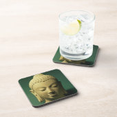 Dessous-de-verre Tête du Bouddha, Sarnath (grès) (Côté Droit)