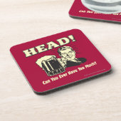 Dessous-de-verre Tête : Pouvez-Vous Jamais Avoir Trop De Choses ? (Côté gauche)