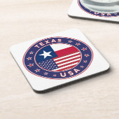 Dessous-de-verre Texas (Côté gauche)