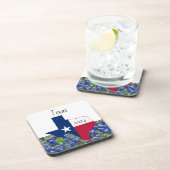 Dessous-de-verre Texas Bluebonnet hard plastic (Côté Droit)