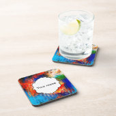 Dessous-de-verre Texture colorée (Côté Droit)