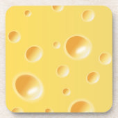 Dessous-de-verre Texture de fromage suisse jaune (Devant)