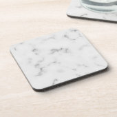 Dessous-de-verre Texture de marbre blanc de luxe (Côté gauche)