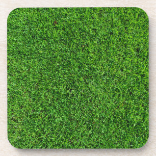 Dessous-de-verre Texture d'herbe verte