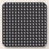 Dessous-de-verre Texture en acier cloutée (Devant)