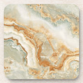 Dessous-de-verre Texture en pierre Brown et beige (Devant)