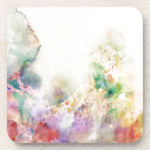 Dessous-de-verre Texture grunge abstraite avec la peinture