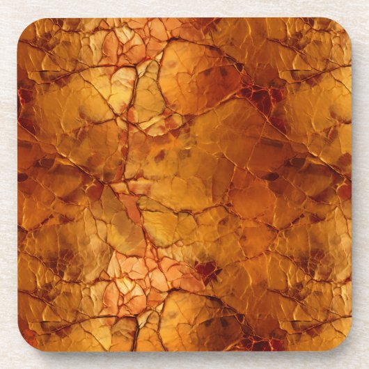 Dessous-de-verre Textures Brown dorées (Devant)