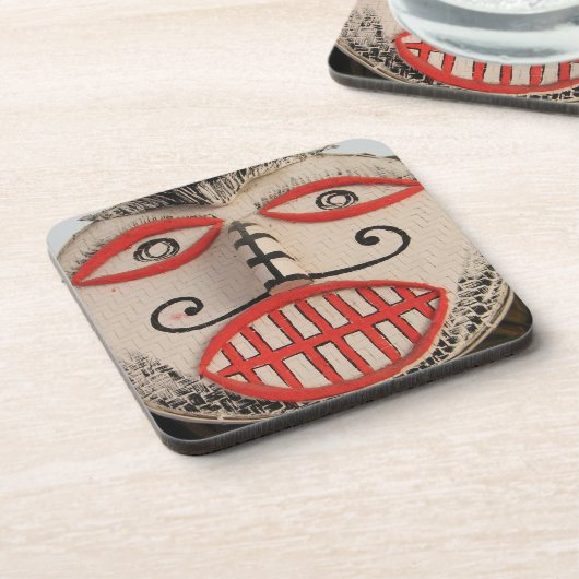 Dessous-de-verre Thailande Fantôme, Festival Phi Ta Khon Mask, Loei (Côté gauche)