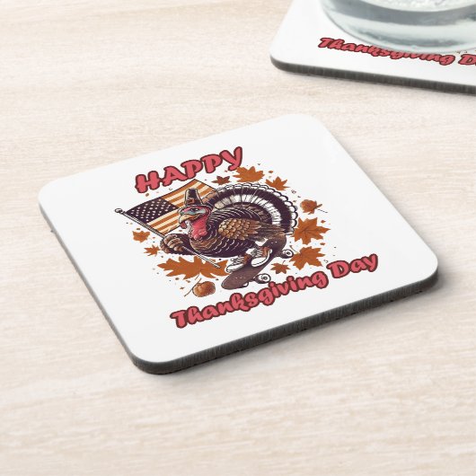 Dessous-de-verre Thanksgiving 2023 (Côté gauche)