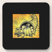 Dessous-de-verre Thanksgiving Cornucopia (Devant)