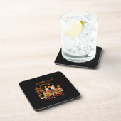 Dessous-de-verre Thanksgiving Happy Fall Yall Gnome Leopard (Côté Droit)