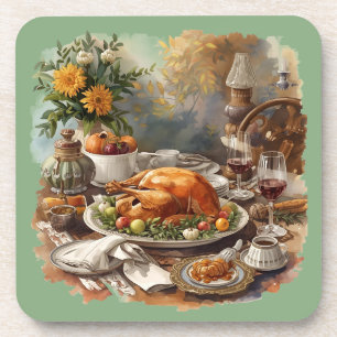 Dessous-de-verre Thanksgiving, Plats Traditionnels