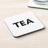 Dessous-de-verre thé (Côté gauche)