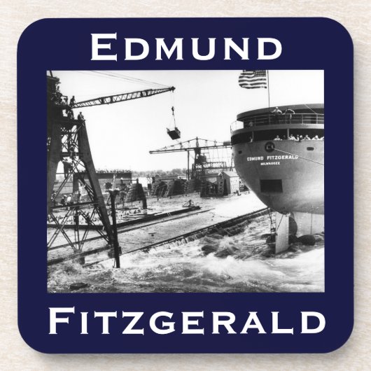 Dessous-de-verre The Edmund Fitzgerald (Devant)