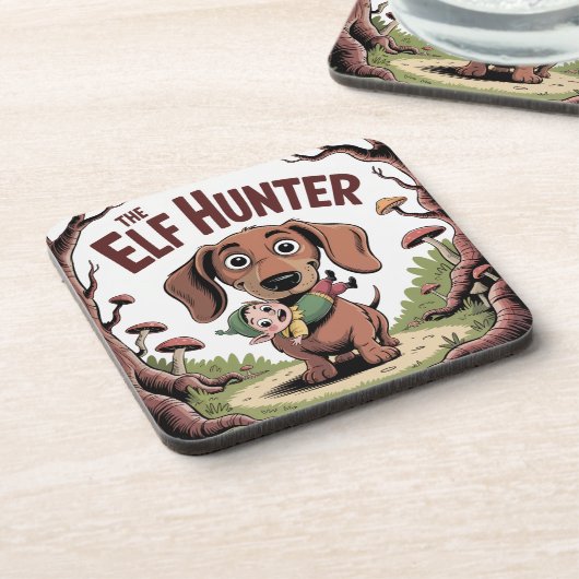 DESSOUS-DE-VERRE THE ELF HUNTER (Côté gauche)