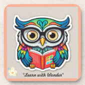 Dessous-de-verre "The Owl Reader" (Devant)