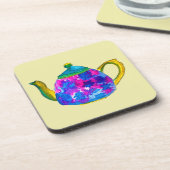 Dessous-de-verre Théière à aquarelle (Côté gauche)