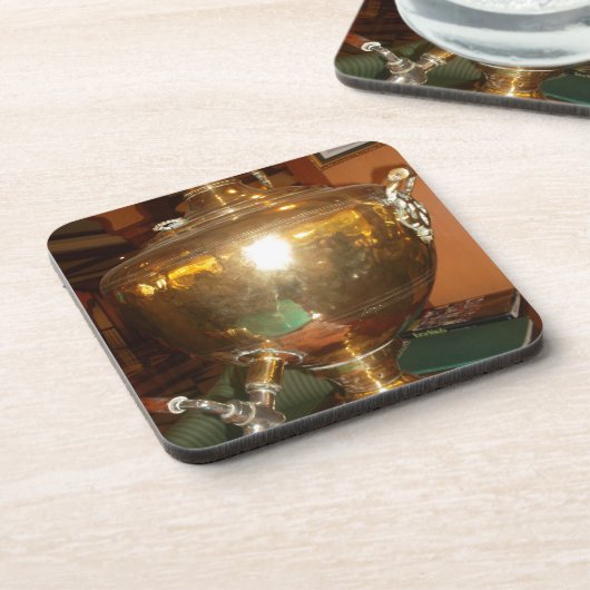 Dessous-de-verre Théière dorée (Côté gauche)