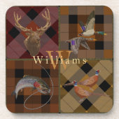 Dessous-de-verre Thème de chasse sportive  (Devant)