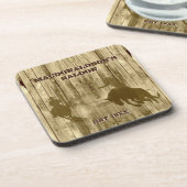 Dessous-de-verre Thème ranch de cow-boy country western (Côté gauche)