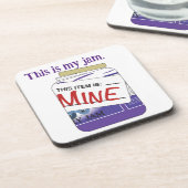 Dessous-de-verre This is My jam Coaster (Côté gauche)