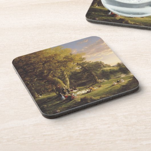 Dessous-de-verre Thomas Cole Le Pic-Nic (Côté gauche)