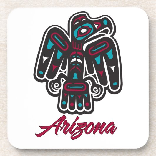 Dessous-de-verre Thunderbird Clan Arizona (Devant)