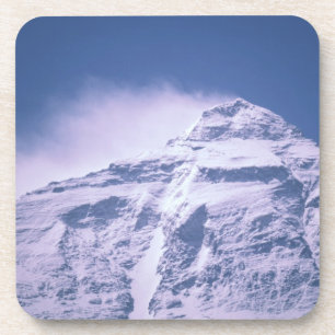 Dessous-de-verre Tibet. Mt. Everest