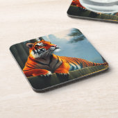 Dessous-de-verre Tiger Art (Côté gauche)