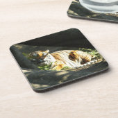 Dessous-de-verre Tiger Catnap (Côté gauche)