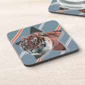 Dessous de verre Tiger moderne pour lui (Côté gauche)