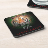 Dessous-de-verre Tiger Motivation Réussite (Côté gauche)