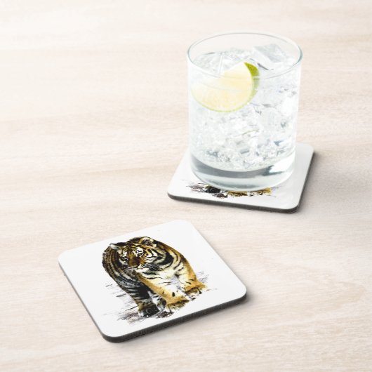 Dessous-de-verre Tigre (Côté Droit)