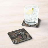 Dessous-de-verre Tigre CUB baîllant (Côté Droit)