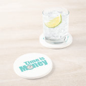 Dessous de verre Time Money : Conception personnal (Côté)