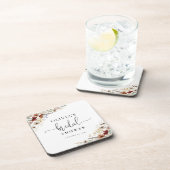 Dessous-de-verre Tiny Wildflower Fête de Mariage (Côté Droit)