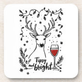 Dessous-de-verre Tipsy et Bright Deer (Devant)