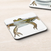 Dessous-de-verre Tiré d'une grenouille comestible apprêtant devant (Côté gauche)