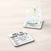 Dessous-de-verre Tirez sur votre pantalon (Côté Droit)